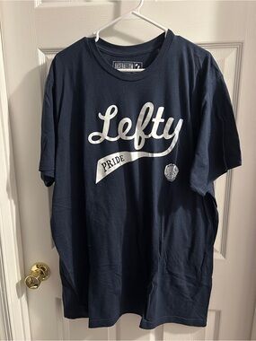 Baseballism Lefty Pride Short Sleeve T-Shirt
